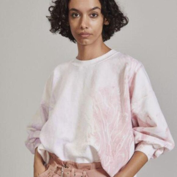 Rachel Comey Tops - Rachel Comey Lilac Tie-Dye Fond Sweatshirt sz xs/sm NWT